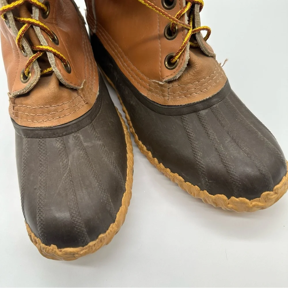 Sorel Kaufman Saguenay Duck Boots Mens Sz 7 Made in Canada Brown